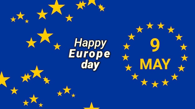 Aprender sobre el día de Europa juntos